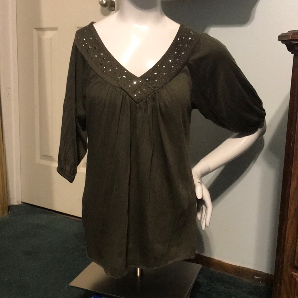 Olive French Laundry top